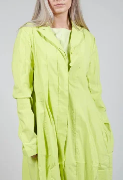 Lightweight Coat with Tulip Hem in Sun