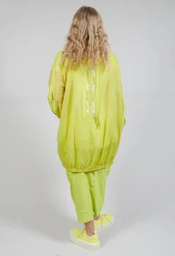 Lightweight Coat with Zip in Sun