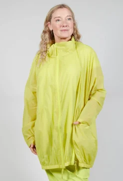 Lightweight Coat with Zip in Sun