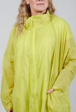 Lightweight Coat with Zip in Sun