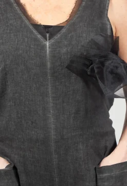 Lightweight Jumpsuit in Antracite