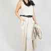 Lightweight Jumpsuit in Gesso