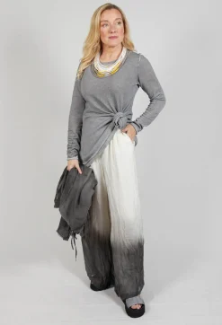 Lightweight Pullover in C.Coal 70% Cloud