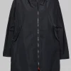Lightweight Raincoat in Navy with Bronze Lining