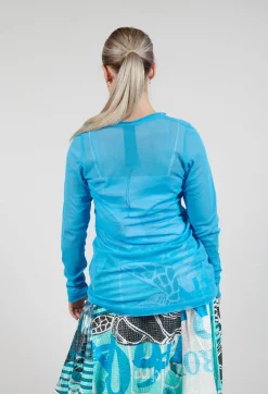 Lightweight Relaxed Fit Top in Malibu