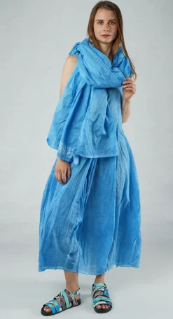 Lightweight Scarf in Navy Cloud (Pictured in Malibu Cloud)