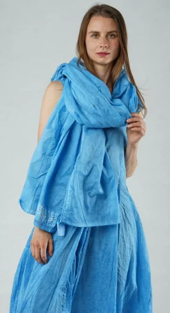 Lightweight Scarf in Navy Cloud (Pictured in Malibu Cloud)