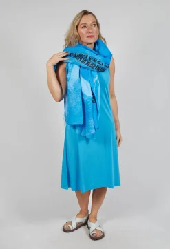 Lightweight Scarf with Motif in Malibu Print