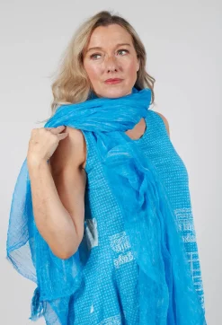 Lightweight Sheer Scarf in Malibu