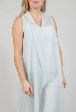 Lightweight Sleeveless Dress in Grey
