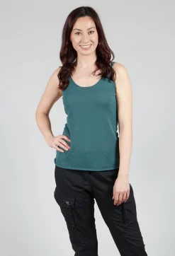 Lightweight Vest In Petrol