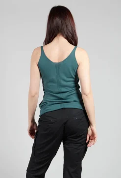 Lightweight Vest In Petrol