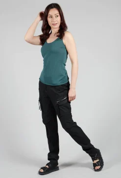 Lightweight Vest In Petrol