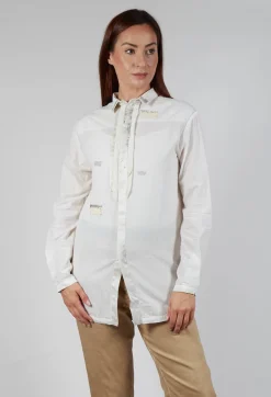 Lightweight Voile Shirt in Henna