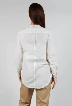Lightweight Voile Shirt in Henna