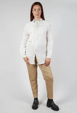 Lightweight Voile Shirt in Henna