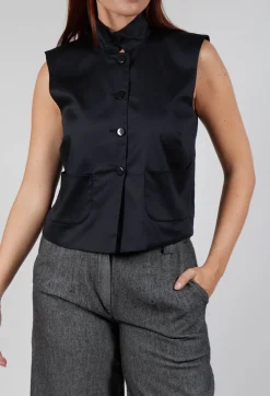 Lightweight Waistcoat in Black