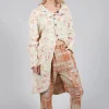 Linen Floral Contessa Jacket in Circus Rose