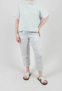 Linen Geisha Pants in Pearl