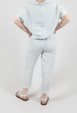 Linen Geisha Pants in Pearl