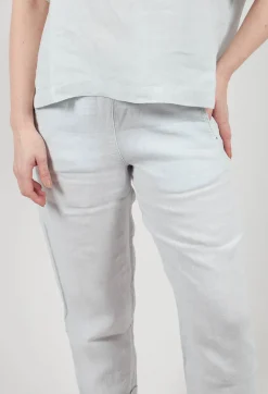 Linen Geisha Pants in Pearl