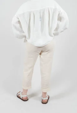 Linen Geisha Pants in Sand