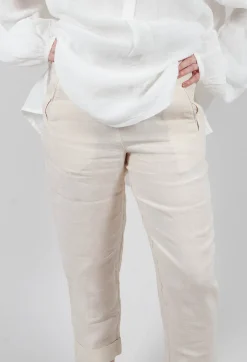 Linen Geisha Pants in Sand