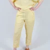 Linen Geisha Pants in Sunlight