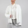 Linen Jacket in Original Cream