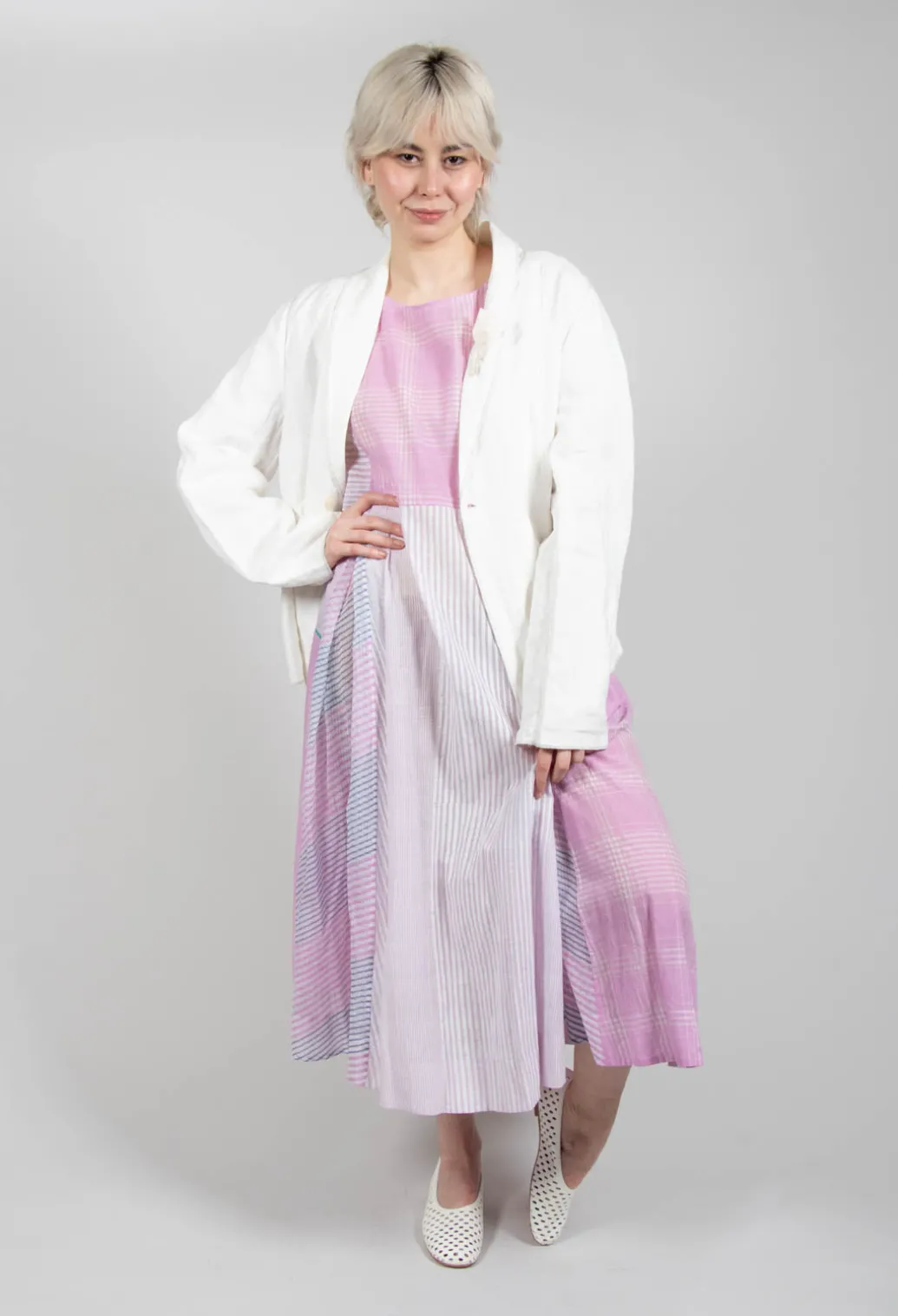 Linen Jacket in Original Cream