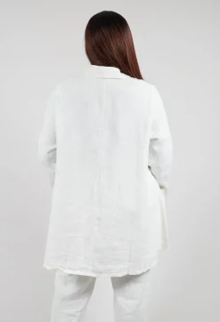 Linen Shirt in Off White