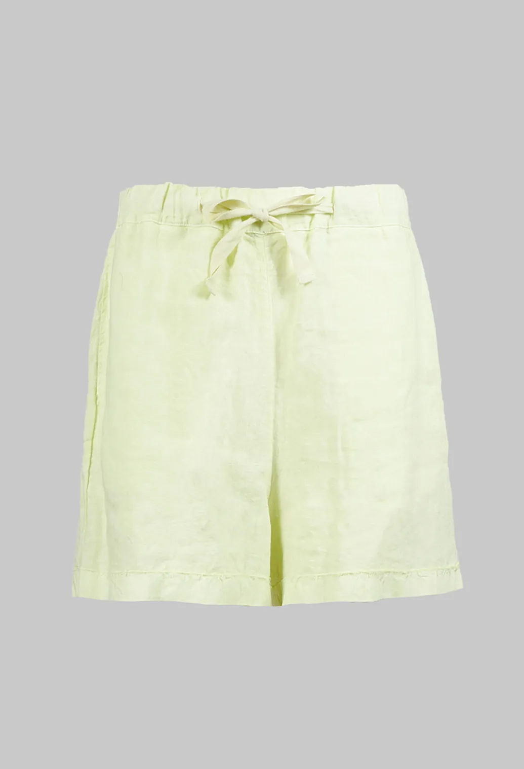 Linen Shorts in Melone