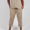 Linen Trousers in Putty