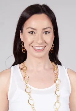 Link Chain Necklace in Gold Plated
