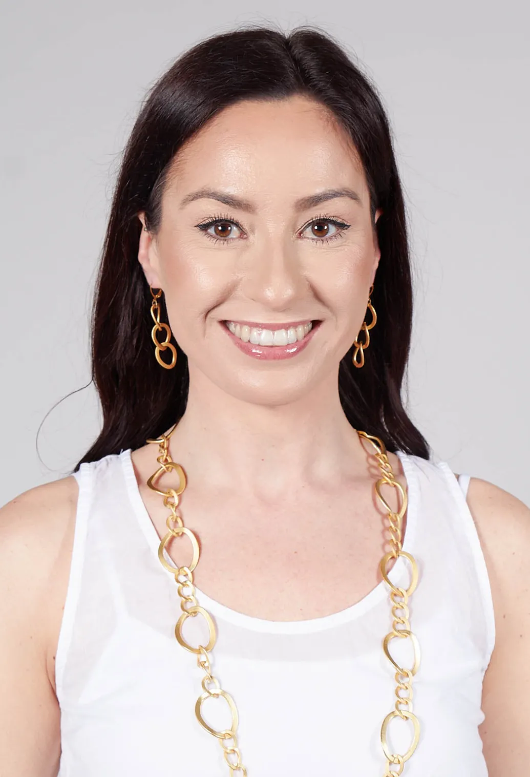 Link Chain Necklace in Gold Plated