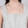 Link Chain Necklace in Silver Plated