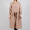 Lise Lott Dress in Taupe