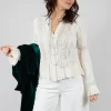 Lizzie Blouse in Beige