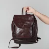 Lock Backpack in Brown