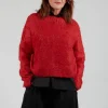 Lola Sweater in Red