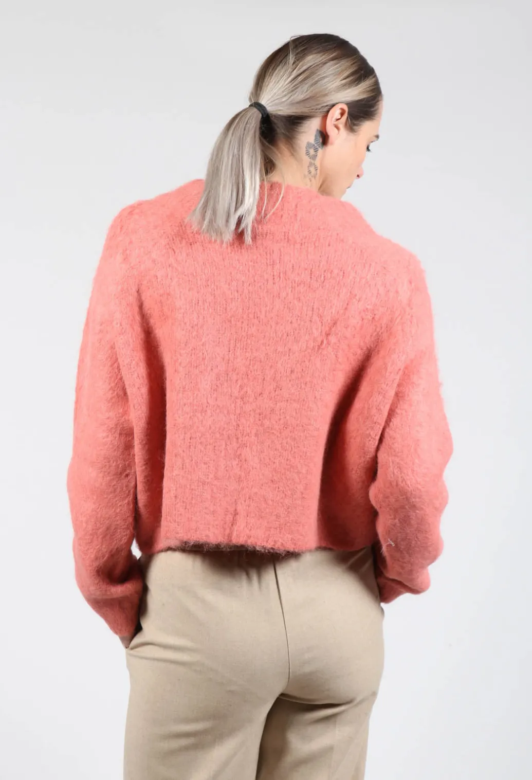 Lola Sweater in Salmon