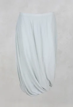 Long Bubble Skirt in Mint