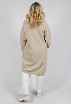 Long Cardigan in Beige