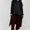 Long Cardigan in Black