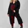 Long Cardigan in Black