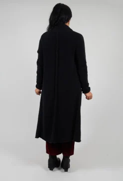 Long Cardigan in Black