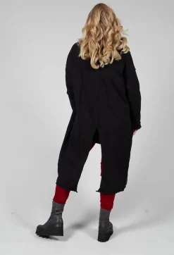Long Cardigan in Black
