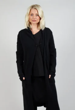 Long Cardigan in Black
