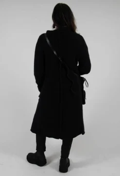 Long Cardigan in Black
