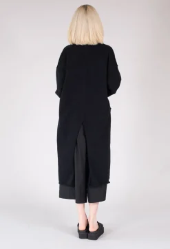 Long Cardigan in Black